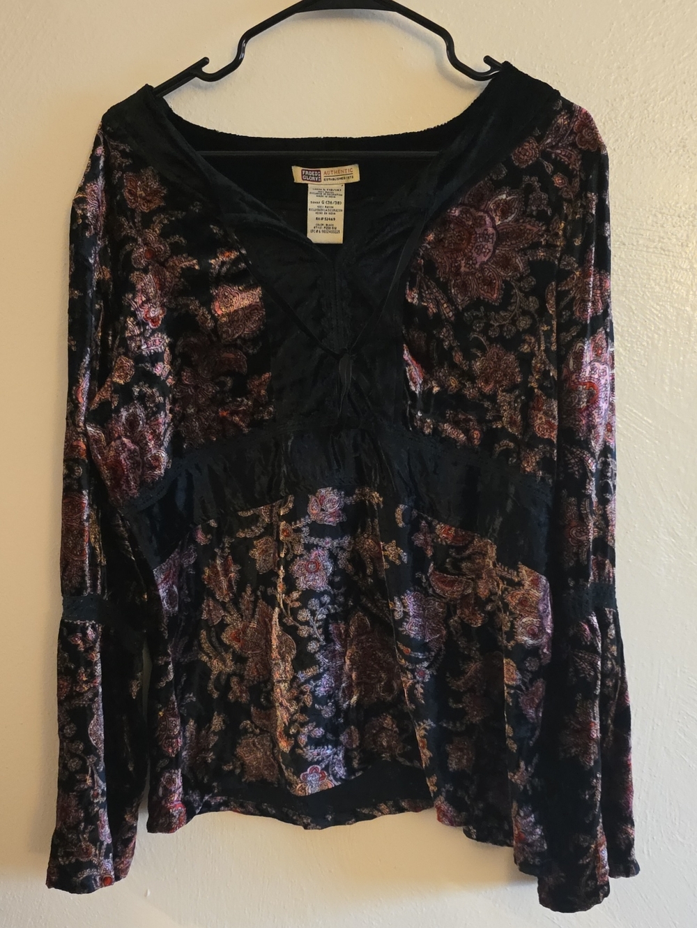 Y2K BOHO Top